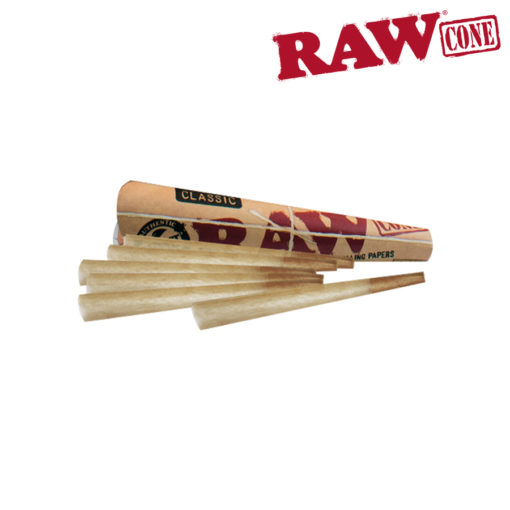 Raw Cones 1 1/4 6Pack Box/32 Maq